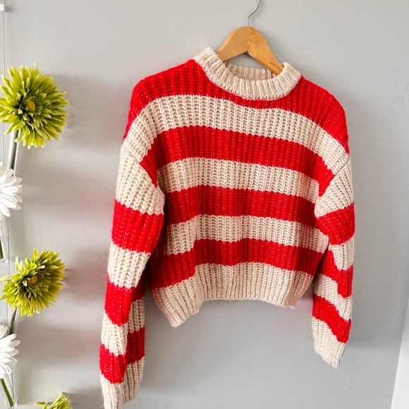 ❌SOLD❌ZARA | Striped soft sweater - Picture 7 of 8